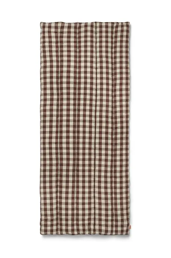 Ferm Living Dekorativna vzmetnica ferm LIVING Bothy Check Quilted 72 x 180 cm