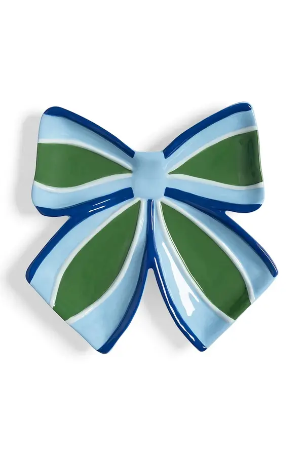 &k amsterdam Dekorativni krožnik &k amsterdam ribbon 22 x 22 x 3,5 cm