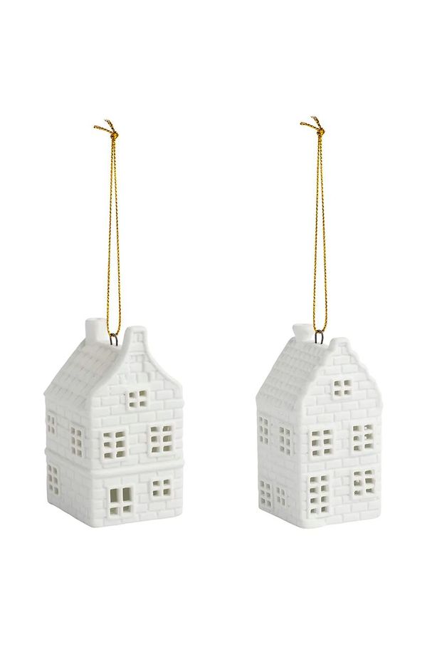 &k amsterdam Dekorativni obesek &k amsterdam canal house 2-pack