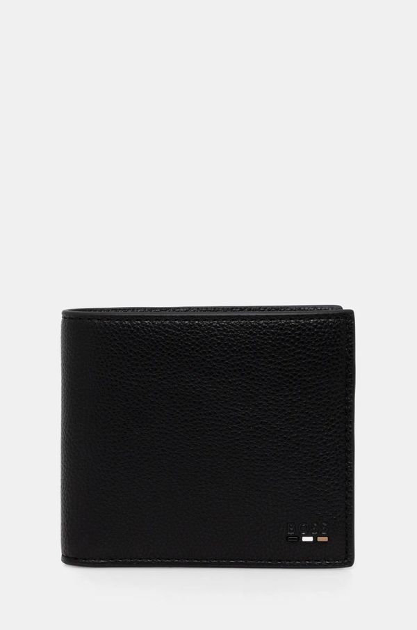 Boss Denarnica BOSS moška, črna barva, 50536479