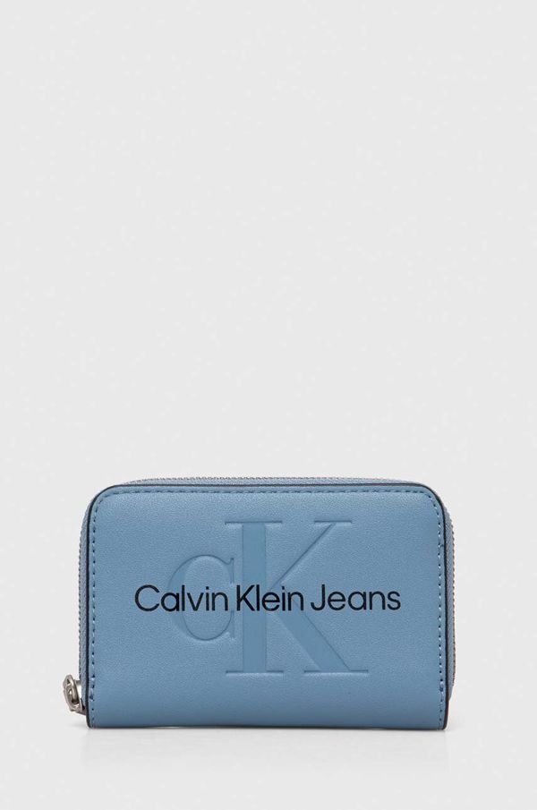 Calvin Klein Jeans Denarnica Calvin Klein Jeans ženski, bela barva