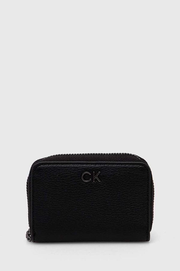 Calvin Klein Denarnica Calvin Klein ženska, črna barva, K60K612177
