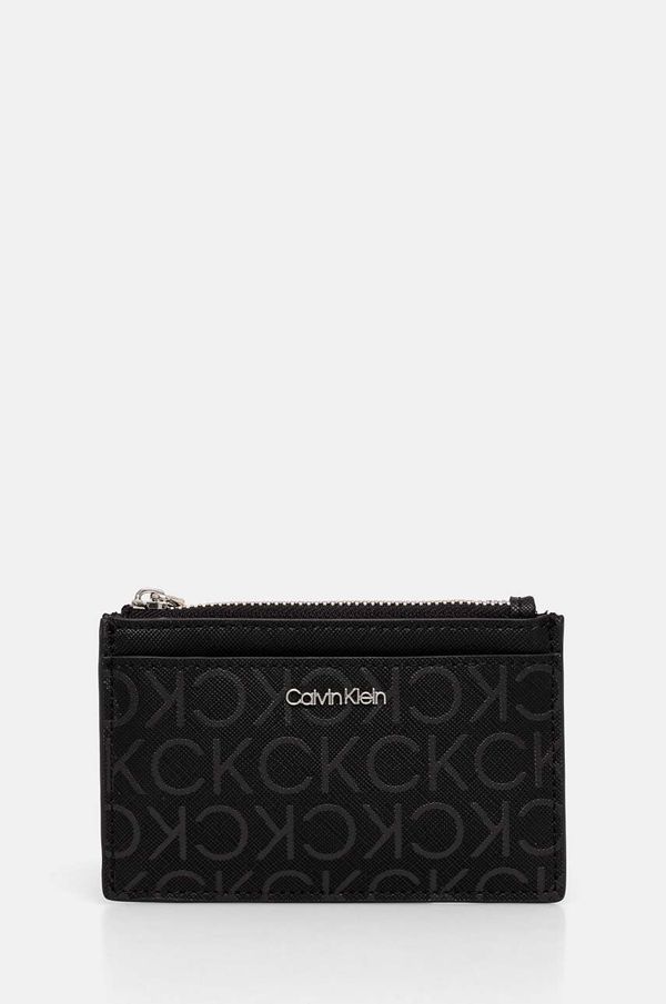 Calvin Klein Denarnica Calvin Klein ženska, črna barva, K60K612434