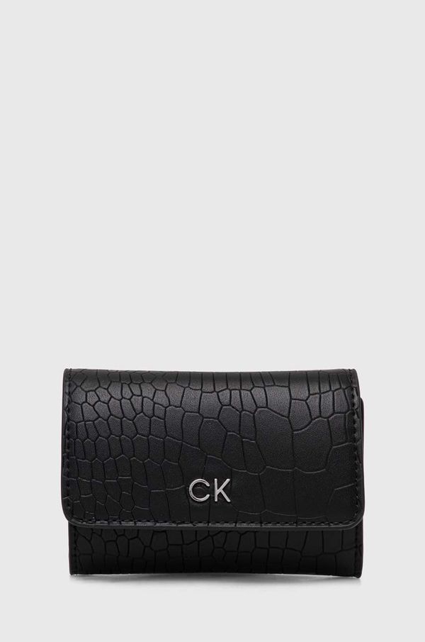 Calvin Klein Denarnica Calvin Klein ženska, črna barva, K60K612636