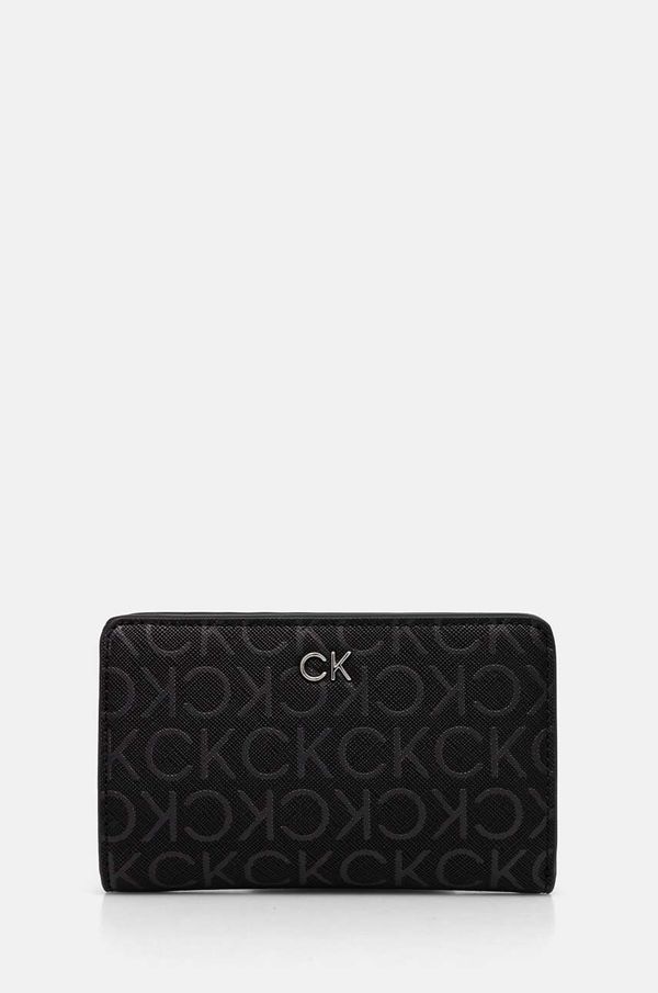 Calvin Klein Denarnica Calvin Klein ženska, črna barva, K60K612683