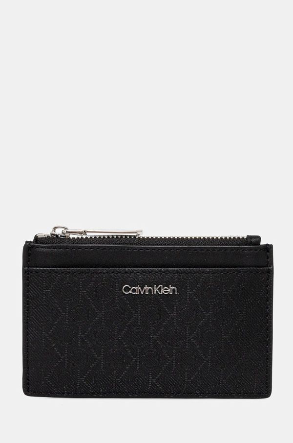 Calvin Klein Denarnica Calvin Klein ženska, črna barva, K60K612827