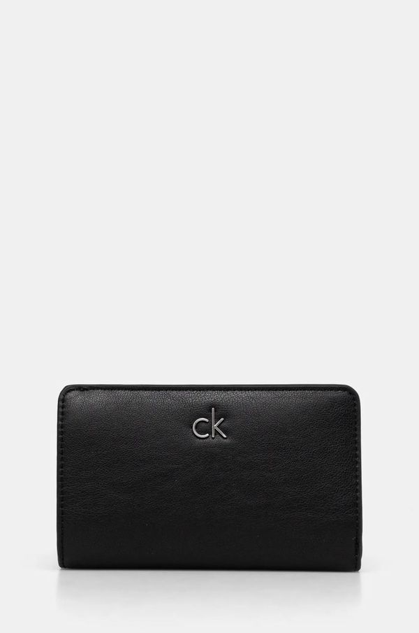 Calvin Klein Denarnica Calvin Klein ženska, črna barva, K60K613075