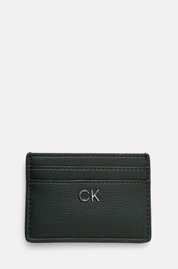 Calvin Klein Denarnica Calvin Klein ženska, zelena barva, K60K612427