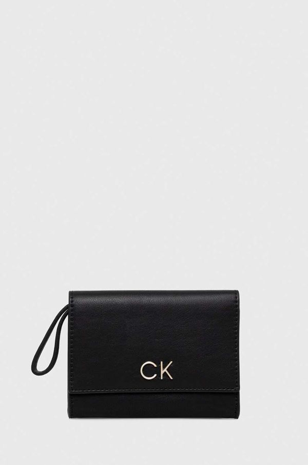 Calvin Klein Denarnica Calvin Klein ženski, črna barva