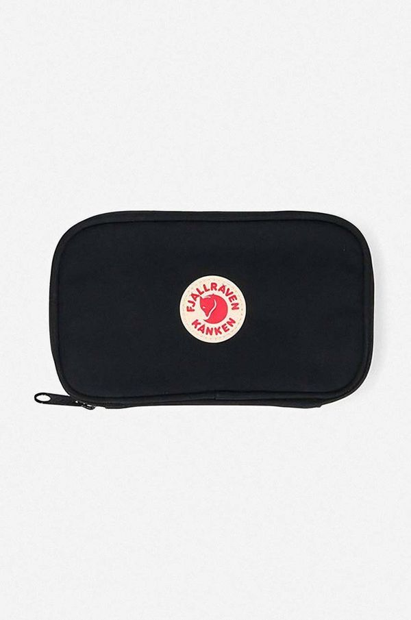 Fjallraven Denarnica Fjallraven črna barva