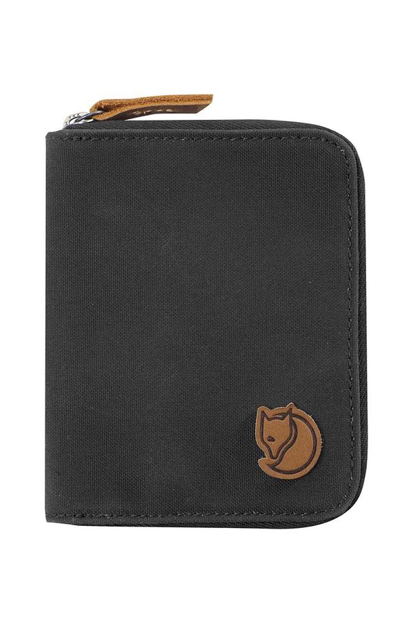 Fjallraven Denarnica Fjallraven Zip Wallet črna barva, F24216