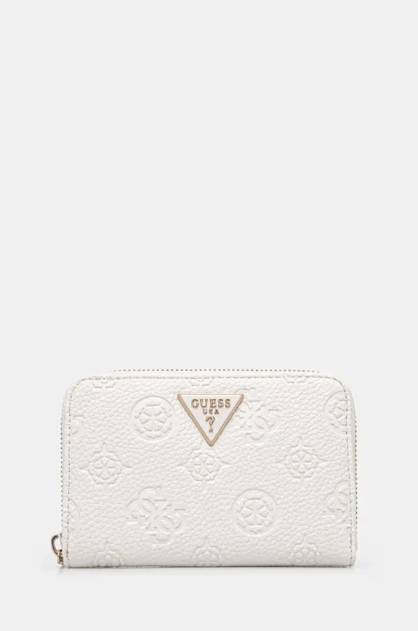 Guess Denarnica Guess CRESIDIA ženska, bež barva, SWPG93 49140