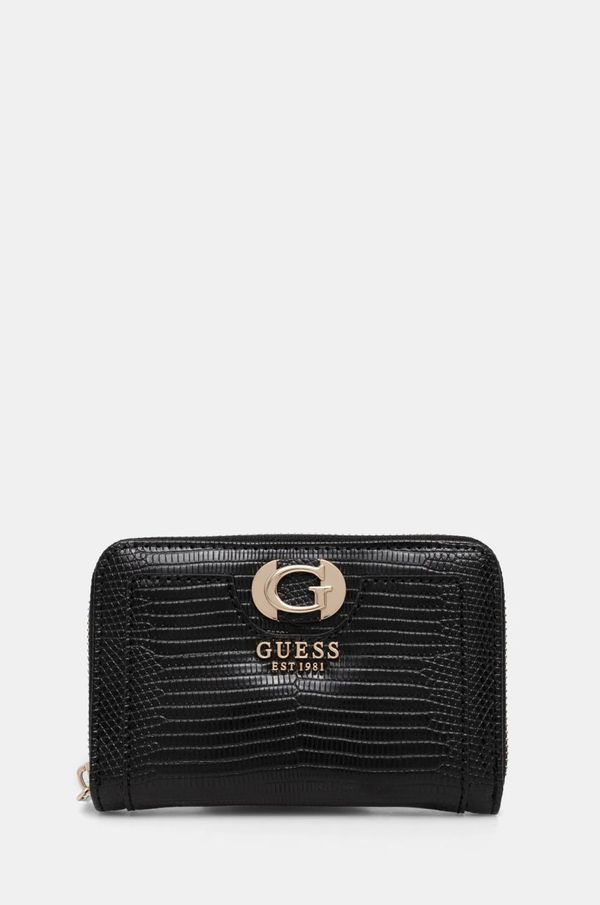 Guess Denarnica Guess ORLINA ženska, črna barva, SWKG95 31140