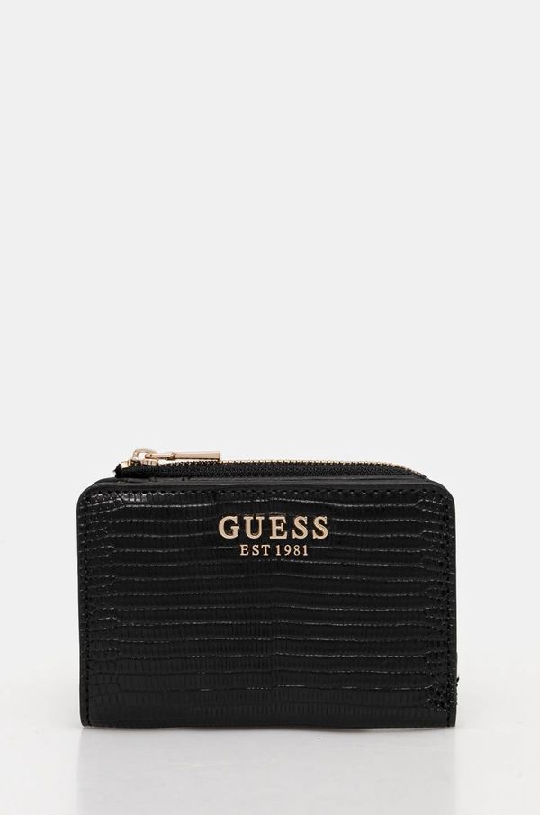 Guess Denarnica Guess ORLINA ženska, črna barva, SWKG95 31156