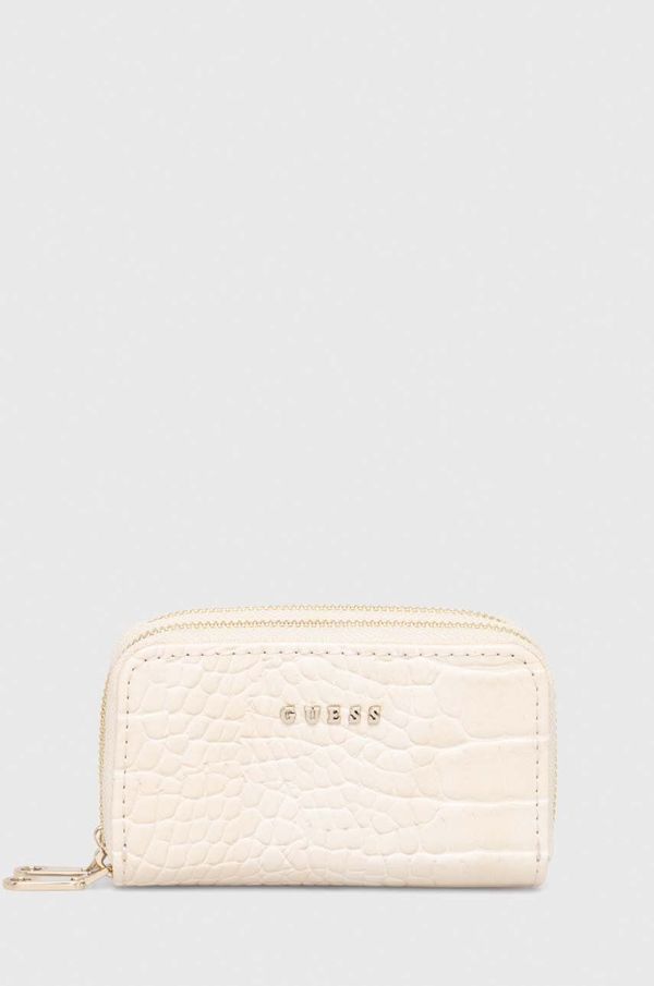 Guess Denarnica Guess ženski, bež barva