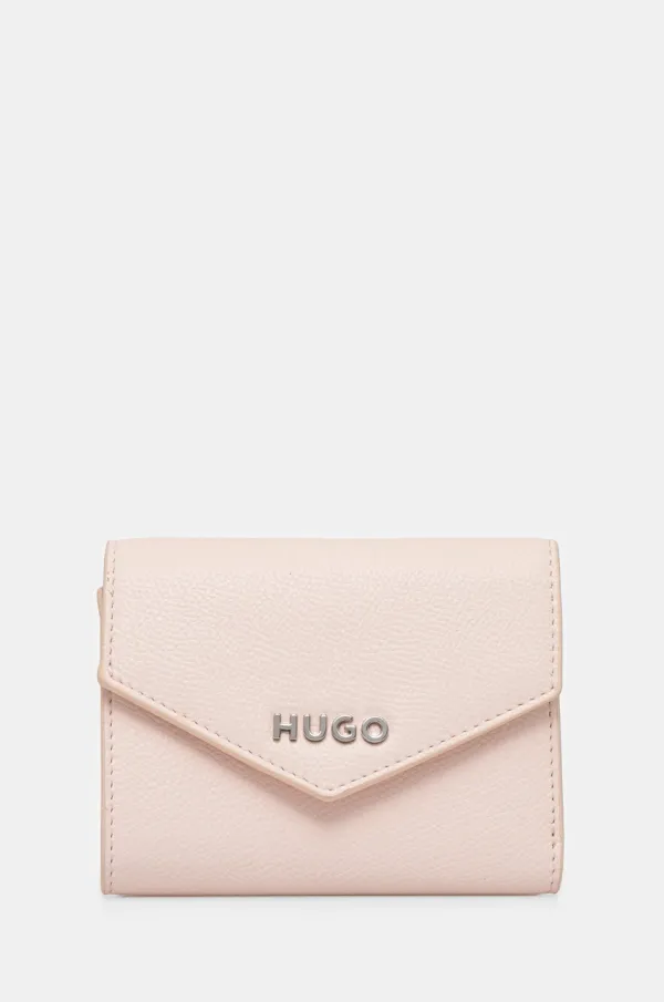 HUGO Denarnica HUGO ženska, črna barva, 50516933