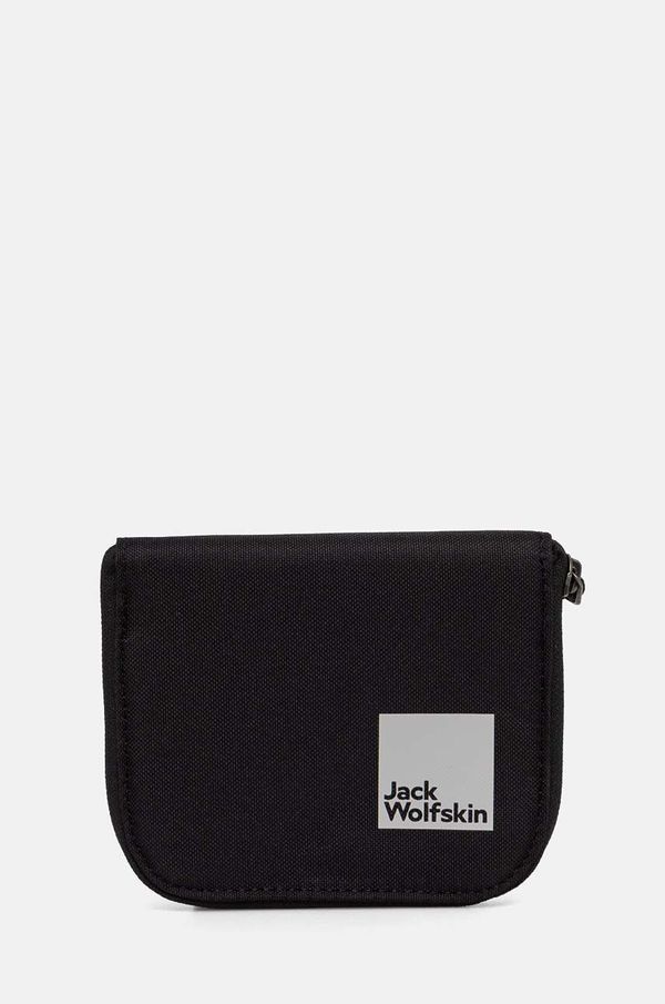 Jack Wolfskin Denarnica Jack Wolfskin črna barva, 8007831