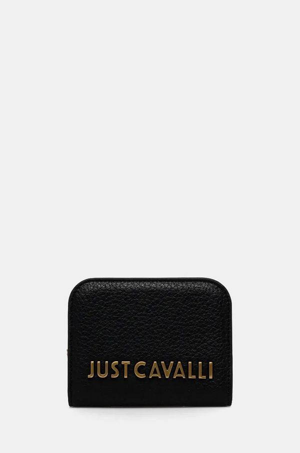 Just Cavalli Denarnica Just Cavalli ženska, črna barva, 77RA5PD3 ZSB22