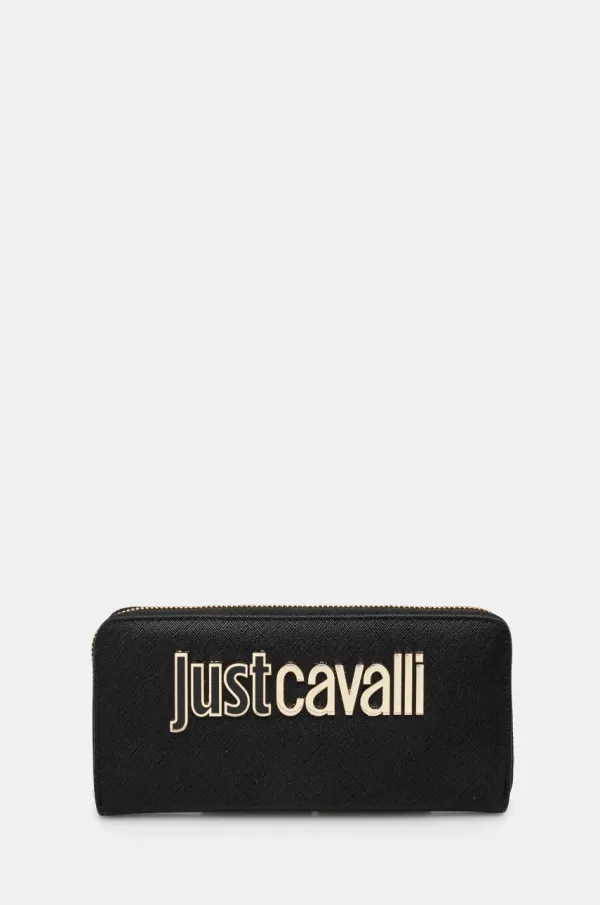 Just Cavalli Denarnica Just Cavalli ženska, črna barva, 78RA5PB1 ZS766