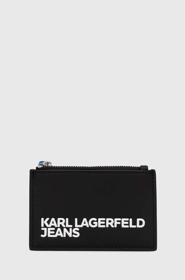 Karl Lagerfeld Jeans Denarnica Karl Lagerfeld Jeans črna barva, 245D3201
