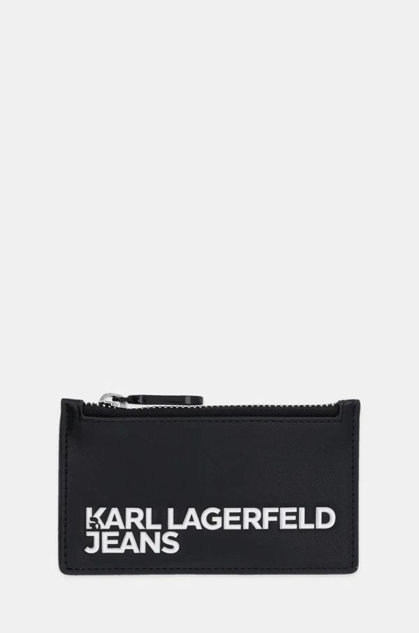 Karl Lagerfeld Jeans Denarnica Karl Lagerfeld Jeans črna barva, A1M30307