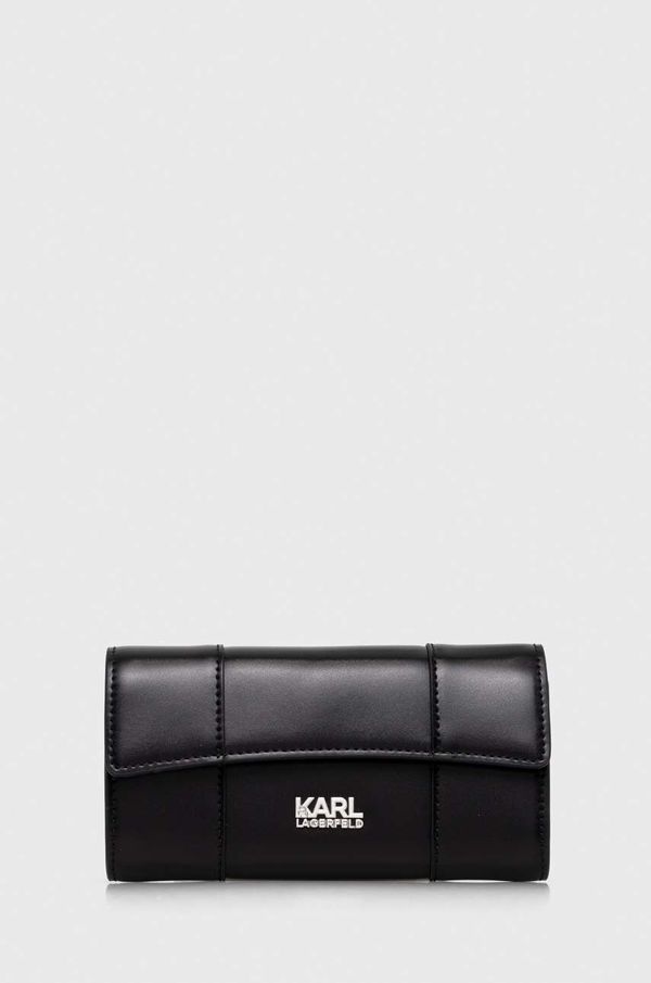 Karl Lagerfeld Denarnica Karl Lagerfeld ženski, črna barva