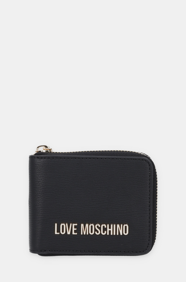 Love Moschino Denarnica Love Moschino ženska, črna barva, JC5639PP0L