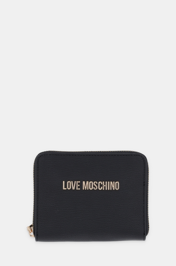 Love Moschino Denarnica Love Moschino ženska, črna barva, JC5702PP0L