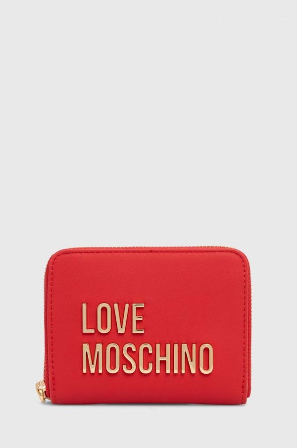 Love Moschino Denarnica Love Moschino ženska, rdeča barva, JC5613PP1LKD0000