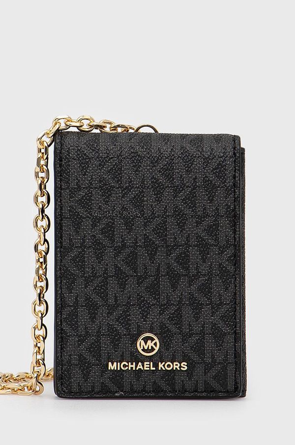 MICHAEL Michael Kors Denarnica MICHAEL Michael Kors ženski, črna barva