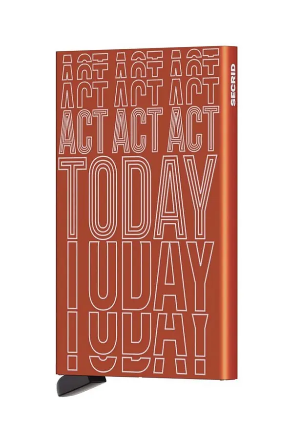 Secrid Denarnica Secrid Cardprotector Laser Orange