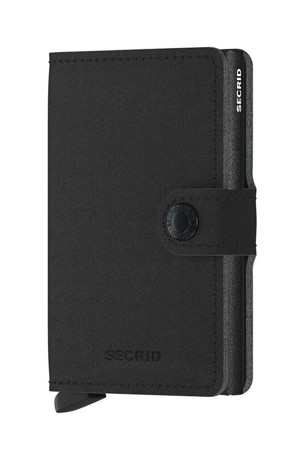 Secrid Denarnica Secrid Miniwallet Yard powder Black črna barva