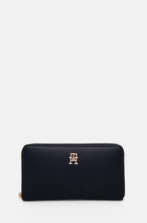 Tommy Hilfiger Denarnica Tommy Hilfiger ženska, mornarsko modra barva, AW0AW16581