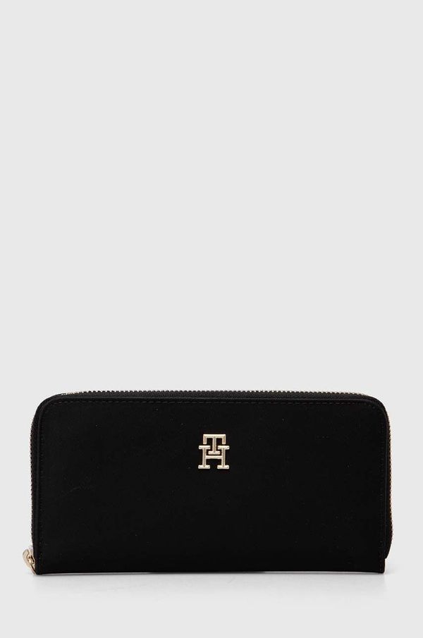 Tommy Hilfiger Denarnica Tommy Hilfiger ženski, črna barva