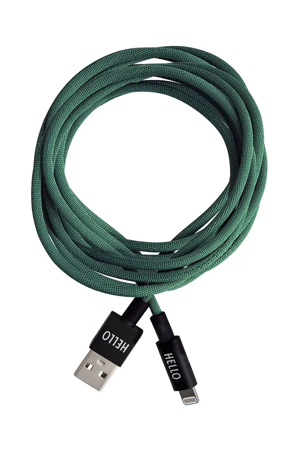 Design Letters Design Letters kabel za napajanje USB-C Lightning 1,85 m