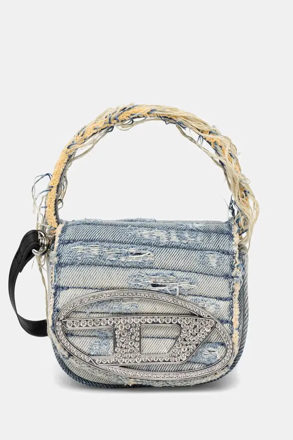 Diesel Diesel crossbody torbica ženska bombažna