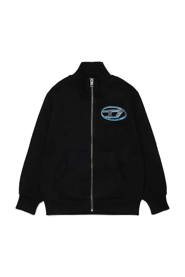 Diesel Diesel jopica otroška bombažna SVELLYZIP OVER SWEAT-SHIRT