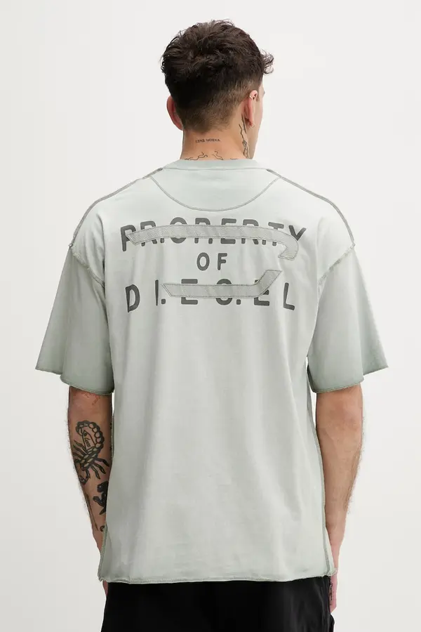 Diesel Diesel kratka majica moška bombažna T-LOOK
