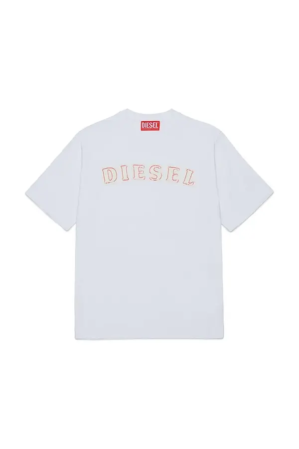Diesel Diesel kratka majica otroška bombažna TJEANS OVER T-SHIRT