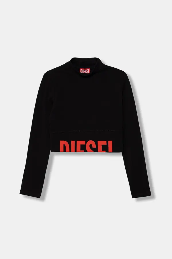 Diesel Diesel majica z dolgimi rokavi otroška bombažna z elastanom TCEFILS T-SHIRT