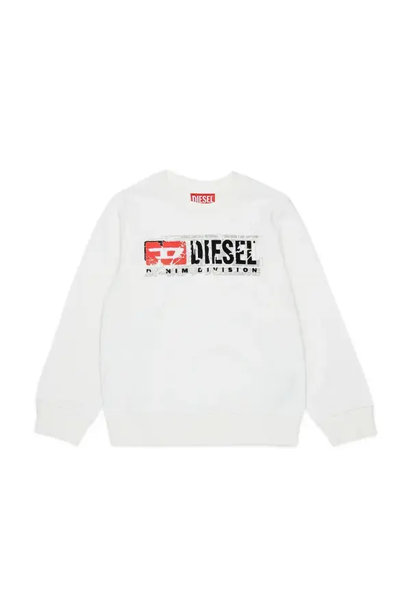 Diesel Diesel pulover otroški bombažen SLOMIX SWEAT-SHIRT