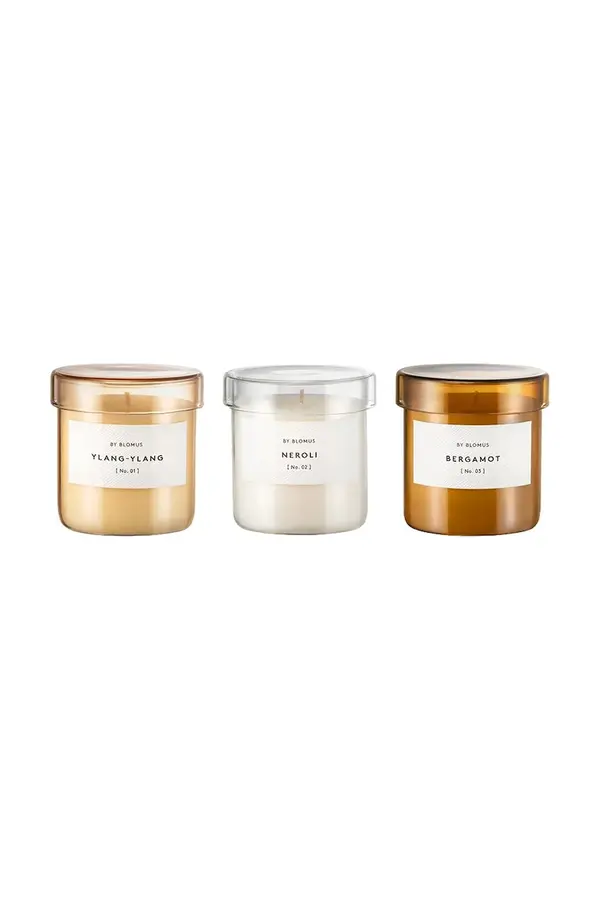 Blomus Dišeča sojina sveča Blomus VALOA S 3-pack