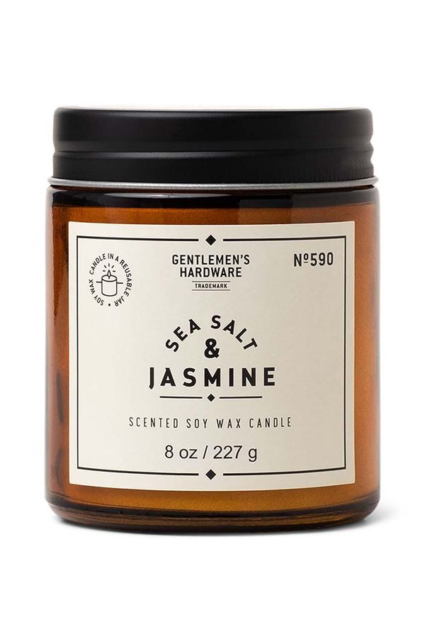 Gentlemen's Hardware Dišeča sojina sveča Gentelmen's Hardware Sea Salt & Jasmine 227 g