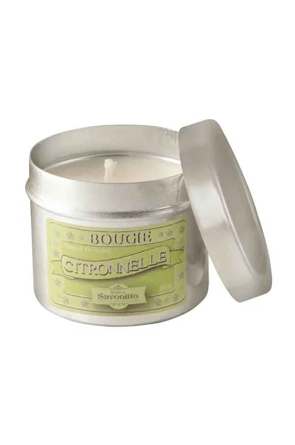 Maitre Savonitto Dišeča sojina sveča Maitre Savonitto Lemongrass 100 g