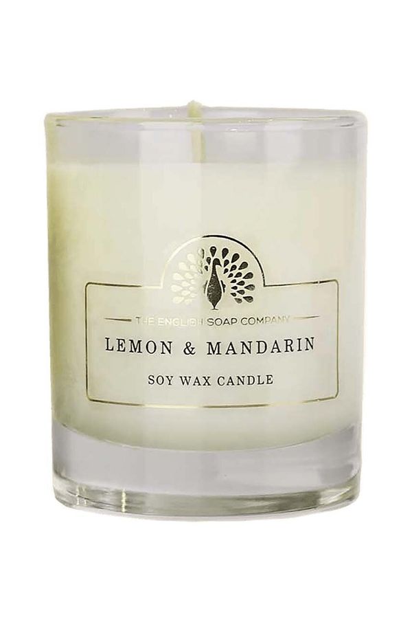 The English Soap Company Dišeča sojina sveča The English Soap Company Lemon& Mandarin 170 ml