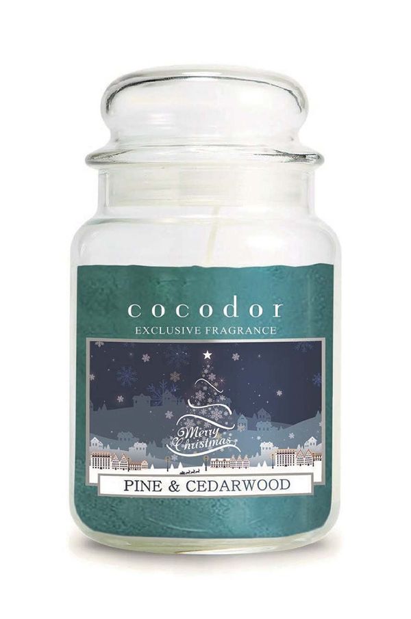 Cocodor Dišeča sveča Cocodor Christmas Pine & Cedarwood 550 g