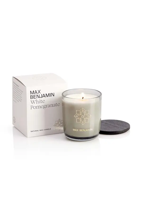 Max Benjamin Dišeča sveča Max Benjamin White Pomegranete 210 g