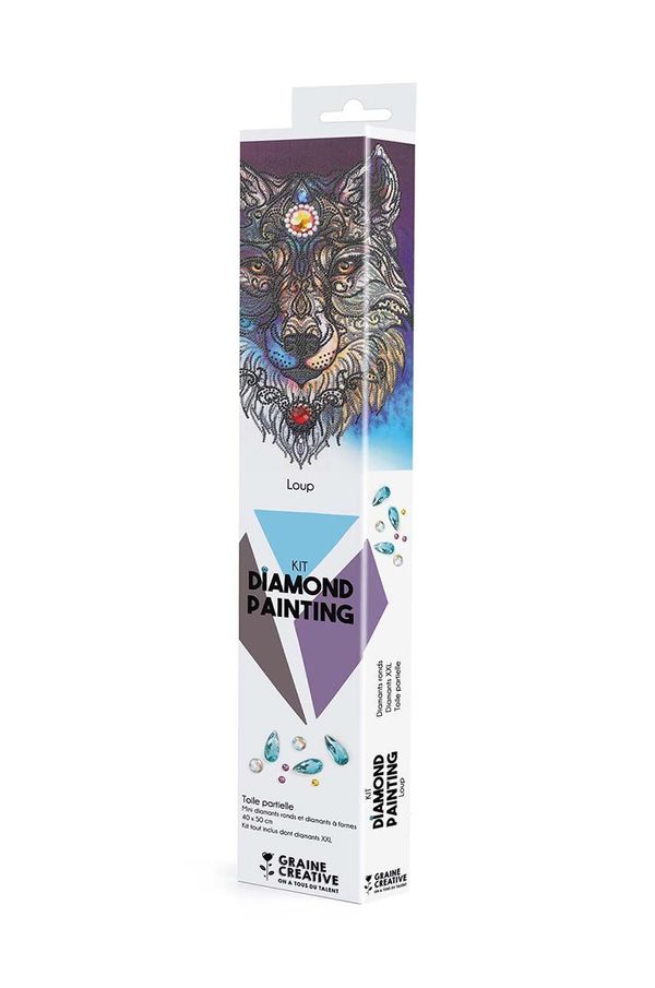 Graine Creative Diy komplet Graine Creative Diamond Painting Loup