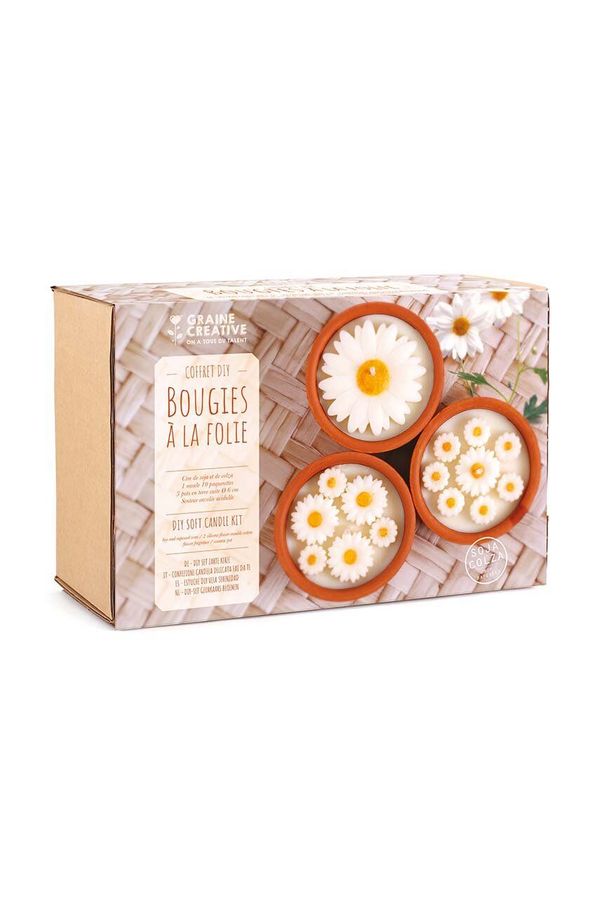Graine Creative Diy komplet - sveče Graine Creative Bougies a la Folie