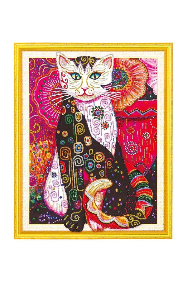 Graine Creative Diy set za izdelavo mozaika Graine Creative Cat Diamond Painting